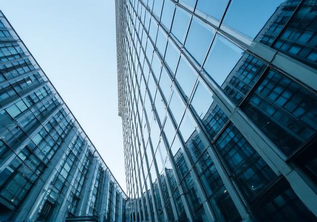 Luxury commercial real estate architecture